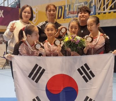 제천시 의림여자중학교 소속 양하은, 올림픽 홉스 컵 주니어 기계체조대회서 동메달 2개 획득