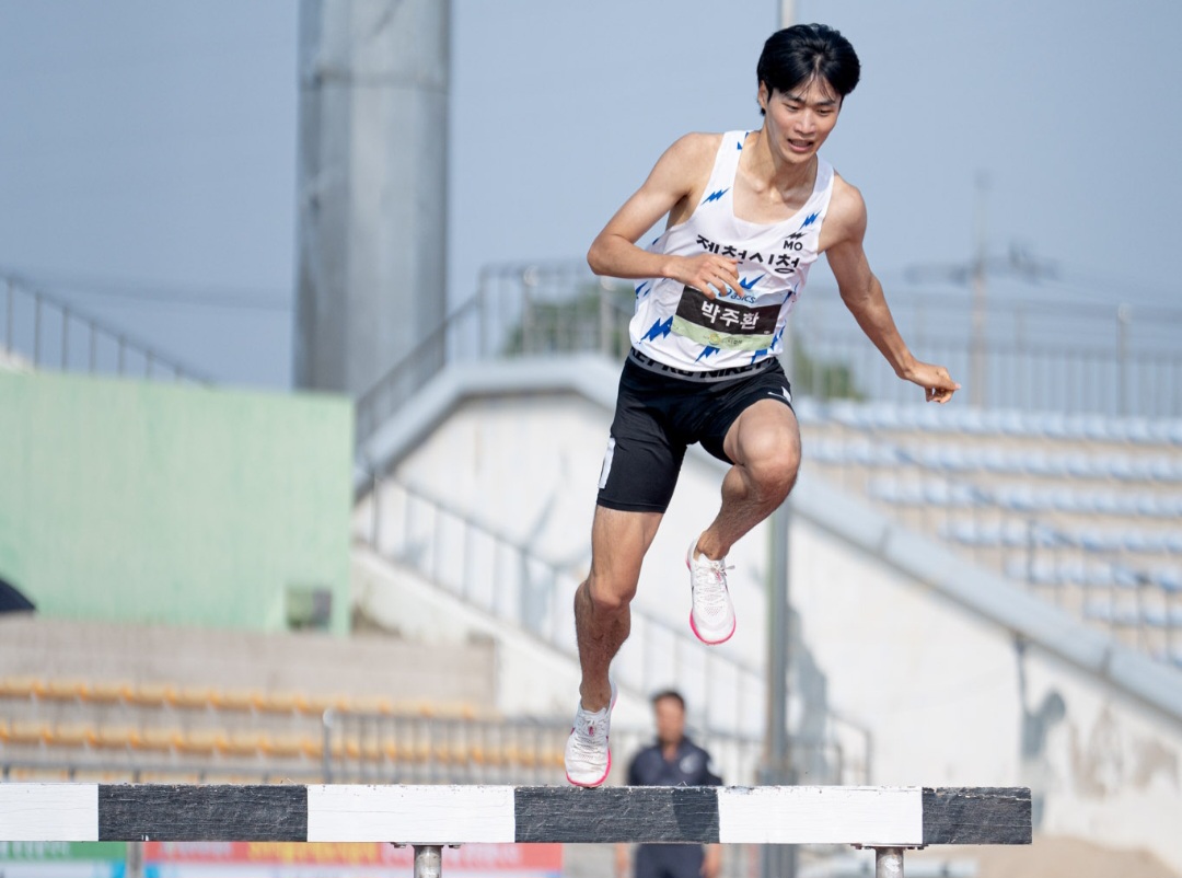 제천시청 육상팀 박주환, 2024 나주 전국실업육상경기선수권대회 3000m 장애물달리기 우승