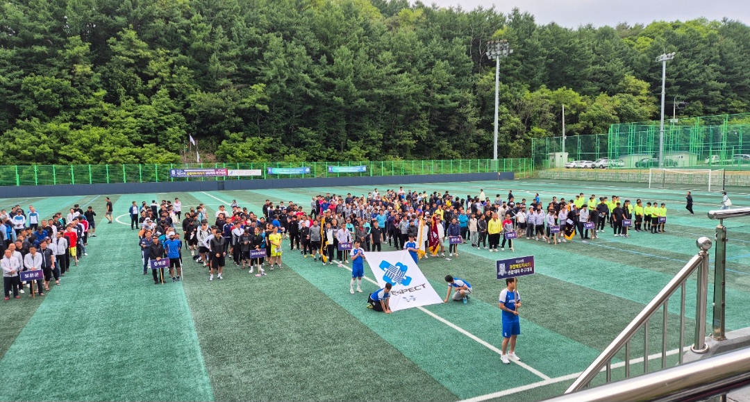 제34회 충청북도지사기 생활체육축구대회 제천서 성황리 개최