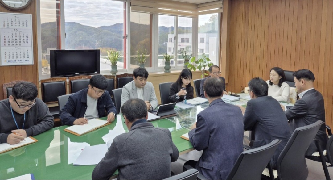 제천시 산업단지 환경오염 예방 합동점검 간담회 개최