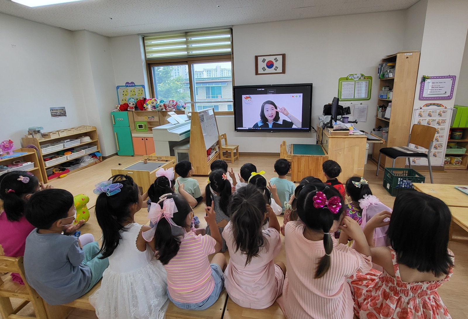 제천 명지초등학교병설유치원, 찾아오는 화상예방교육