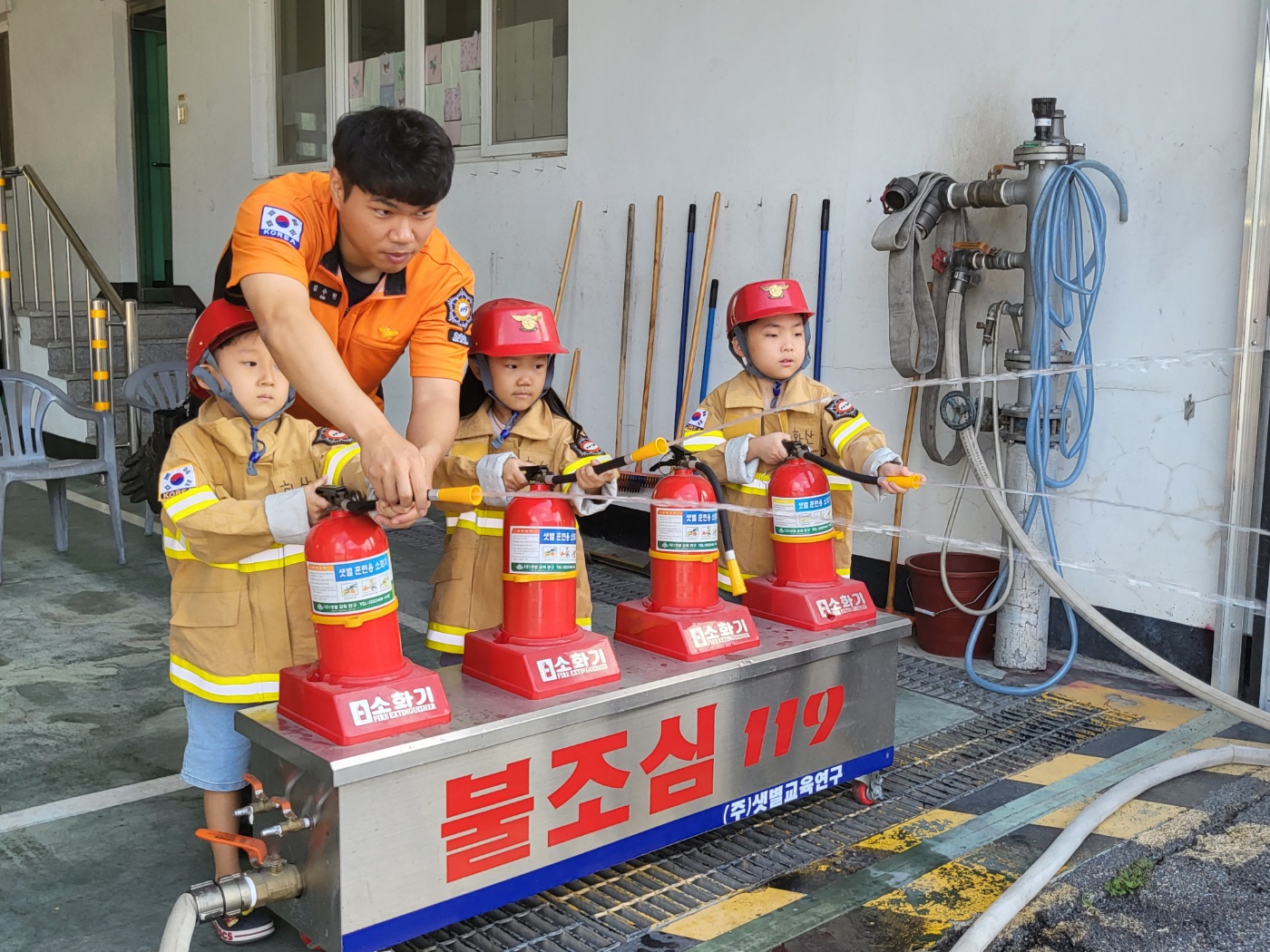 제천명지초병설유, 소방안전교육 실시