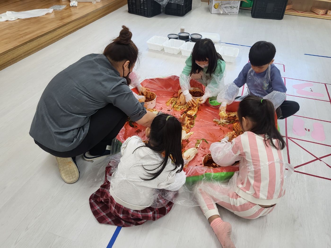 제천명지초병설유, 전통문화 김장체험